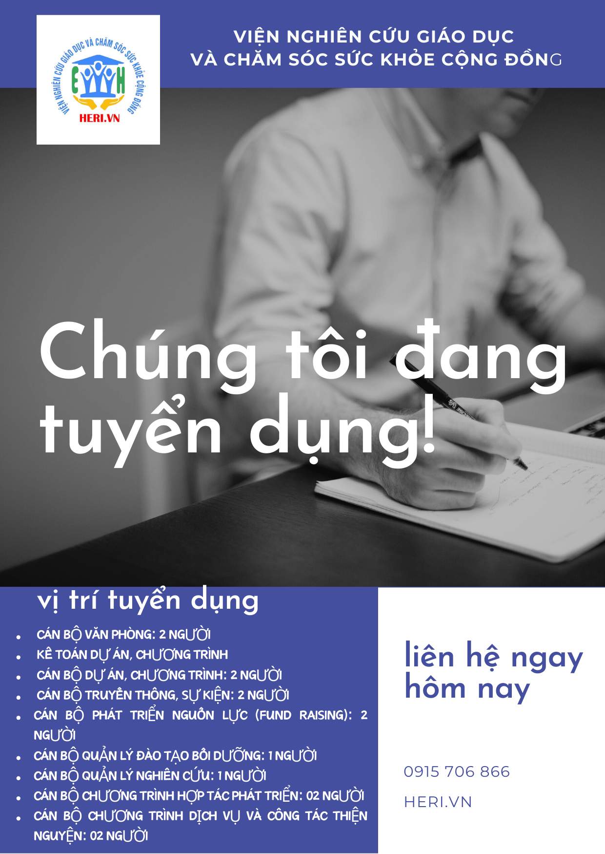 HERI TUYỂN DỤNG